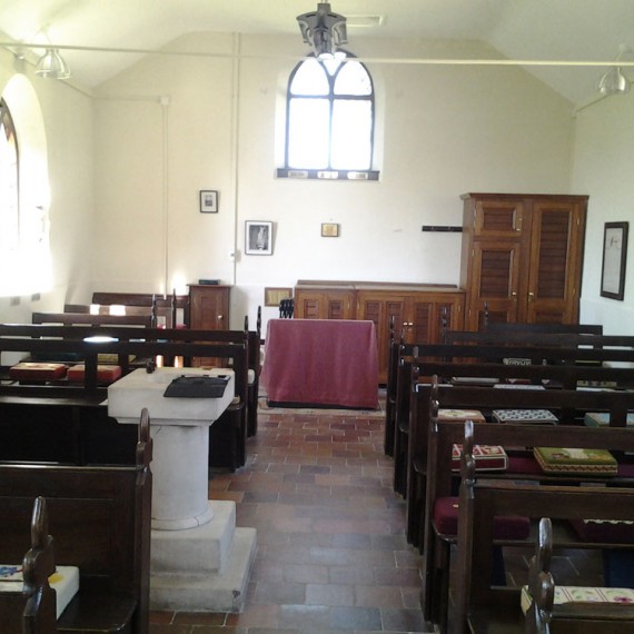 In 2013 we had the pleasure of external and interior redecoration of a 19th century church. The Church was sympathetically decorated using traditional Casein Distemper to the internal walls and stained pews and varnished altar floor area.